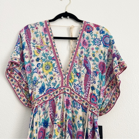 R. Vivimos Floral Maxi Dress | Size Large - Picture 4 of 9